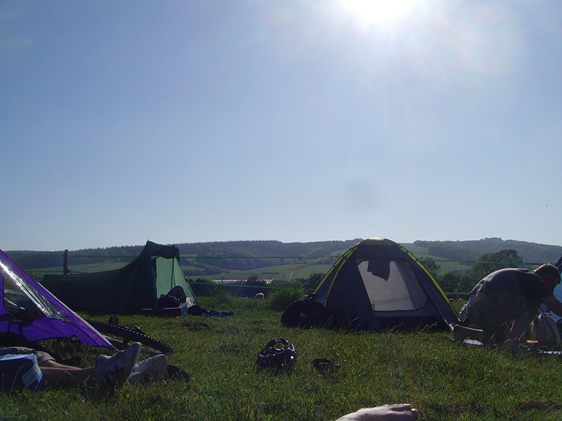 Manor Farm Campsite, South Downs Way, West Sussex